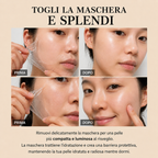 Svegliati con una pelle più pulita grazie alla MASCHERA ALL'ACIDO KOJICO E CURCUMA